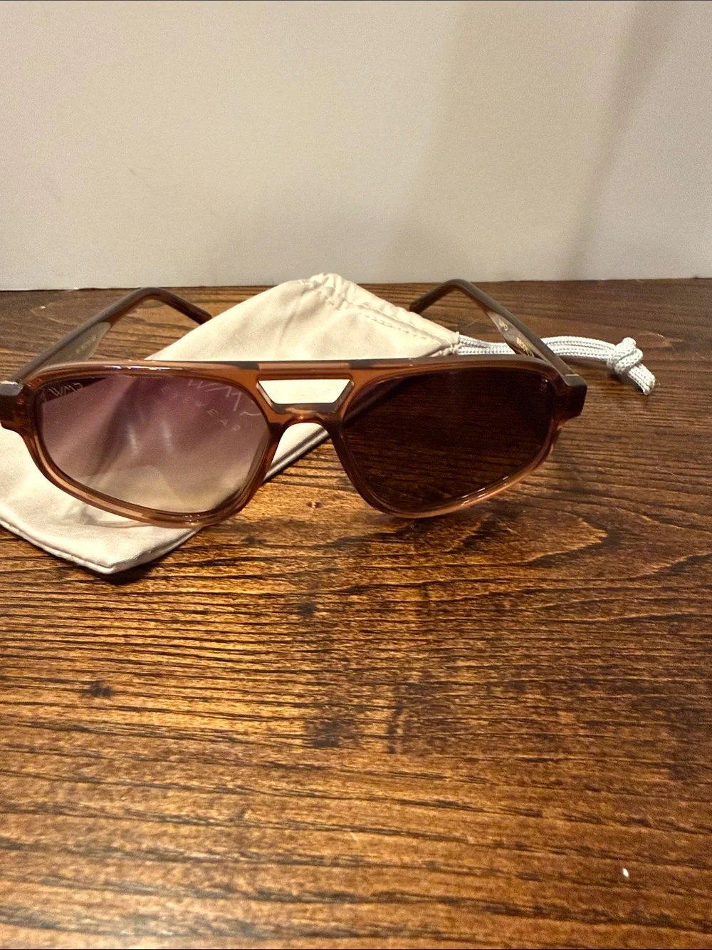 WMP Brooklyn Brown Tinted Sunglasses